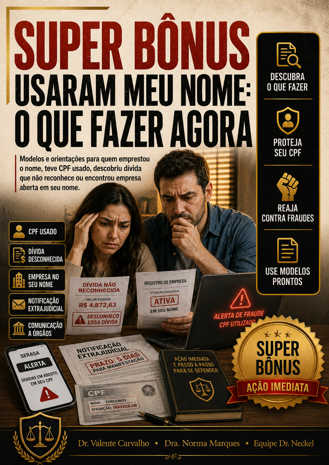 Capa do super bônus Usaram Meu Nome